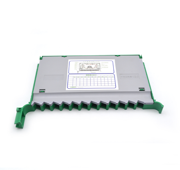 SC 12 Port Rack Mount Patch Panel 1U 19" Fiber Optic Joint Closure Drawer Type - Image 5