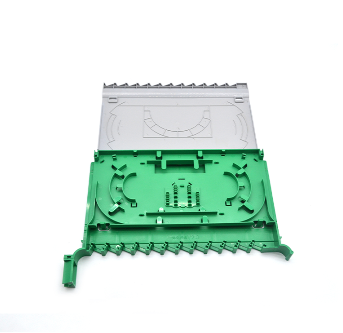 SC 12 Port Rack Mount Patch Panel 1U 19" Fiber Optic Joint Closure Drawer Type - Image 4