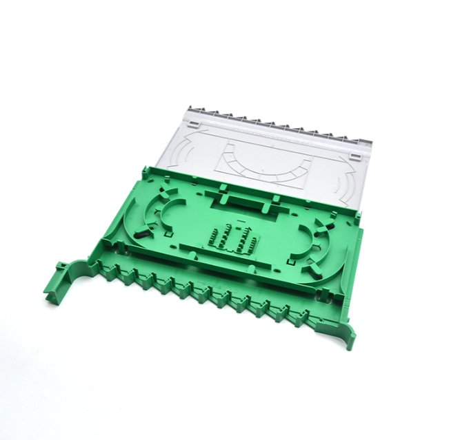 SC 12 Port Rack Mount Patch Panel 1U 19" Fiber Optic Joint Closure Drawer Type - Image 2