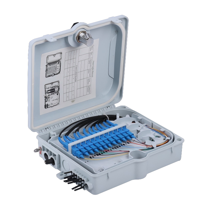 FTTH 12 cores Fiber Distribution Box -(FTB-12B-1)