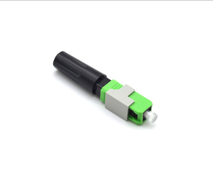 Screw Fiber Optic Fast Connector Green 55mm For FTTH Drop Cables - Image 5