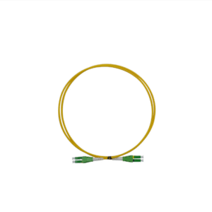 3.0mm Yellow LC Uniboot Fiber Optical Patch Cord For Data Transmission Networks