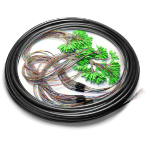 432 Cores SC / APC Fiber Optic Jumper Cables , G652D Simplex Fiber Patch Cord