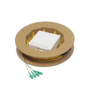 ONT Preterminated wall outlet with 4Cores LC APC Connector