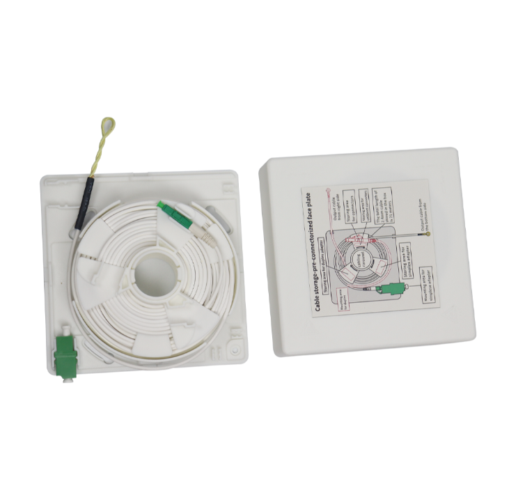 Cable Storage-Pre-Connectorized Face Plate With LC/APC Connector - Image 3