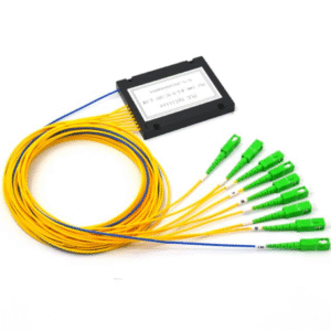1X8 ABS Box Type Fiber Optic PLC Splitter 2.0mm